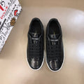 P190[玫瑰][玫瑰]，2021夏季新款Dolce＆Gabbana/顶级原单 Size：38-45 DG重工系列，进口原版PVC材质，黑中带闪，水染内里，精致奢华，超A级别！版型对比专柜正品，丝毫不差！ #382557 - image 1