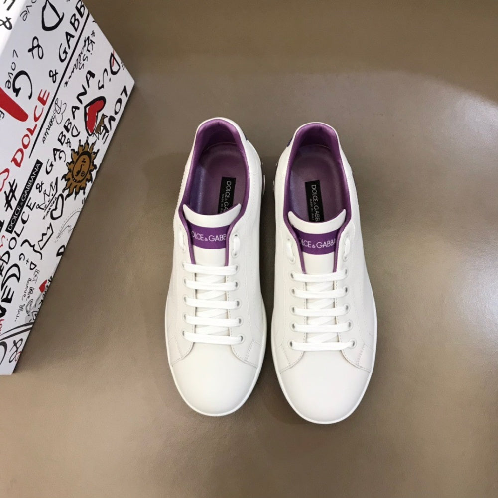 P190[玫瑰][玫瑰]，2021夏季新款Dolce＆Gabbana/顶级原单 Size：38-45 DG重工系列，进口头层牛皮，撞色设计超好看，彩色水染内里，精致奢华，超A级别！版型对比专柜正品，丝毫不差！ #382558 - image 1