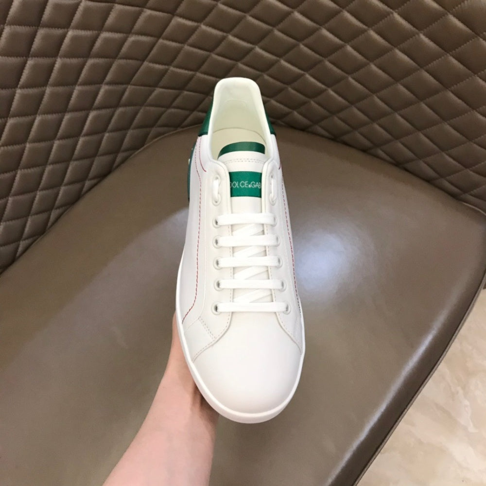 P190[玫瑰][玫瑰]，2021夏季新款Dolce＆Gabbana/顶级原单 Size：38-45 DG重工系列，进口头层牛皮，撞色设计超好看，彩色水染内里，精致奢华，超A级别！版型对比专柜正品，丝毫不差！ #382565 - image 7