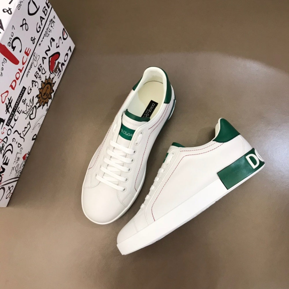 P190[玫瑰][玫瑰]，2021夏季新款Dolce＆Gabbana/顶级原单 Size：38-45 DG重工系列，进口头层牛皮，撞色设计超好看，彩色水染内里，精致奢华，超A级别！版型对比专柜正品，丝毫不差！ #382565 - image 2