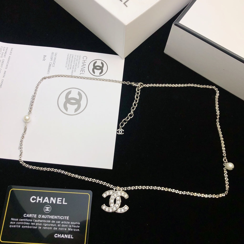 CHANEL Crystal Necklace