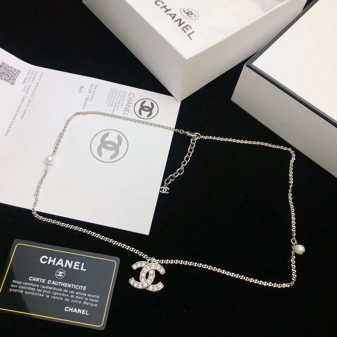 CHANEL Crystal Necklace