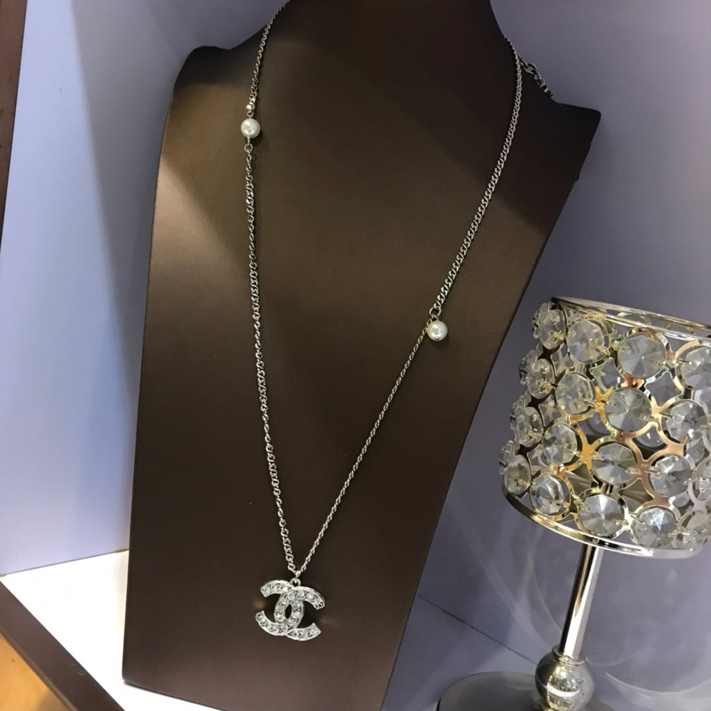 CHANEL Crystal Necklace