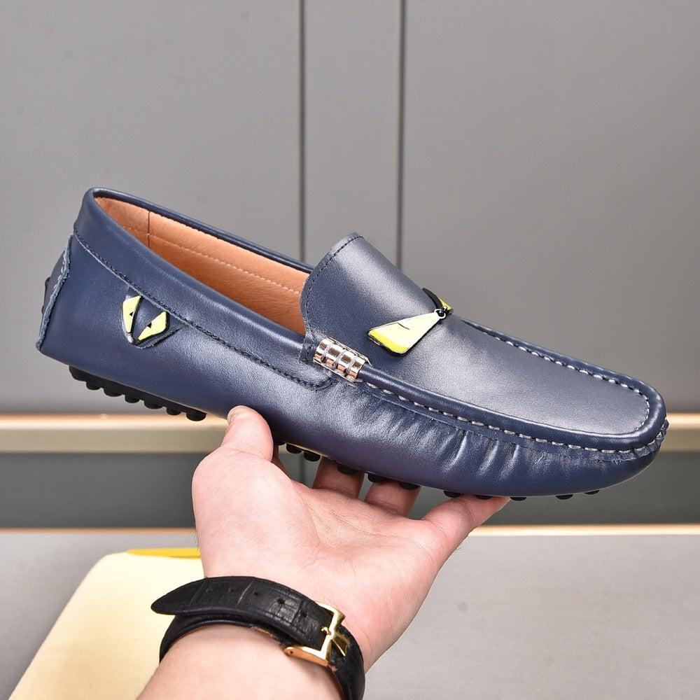FENDI Men's Loafers - 419333 - Black