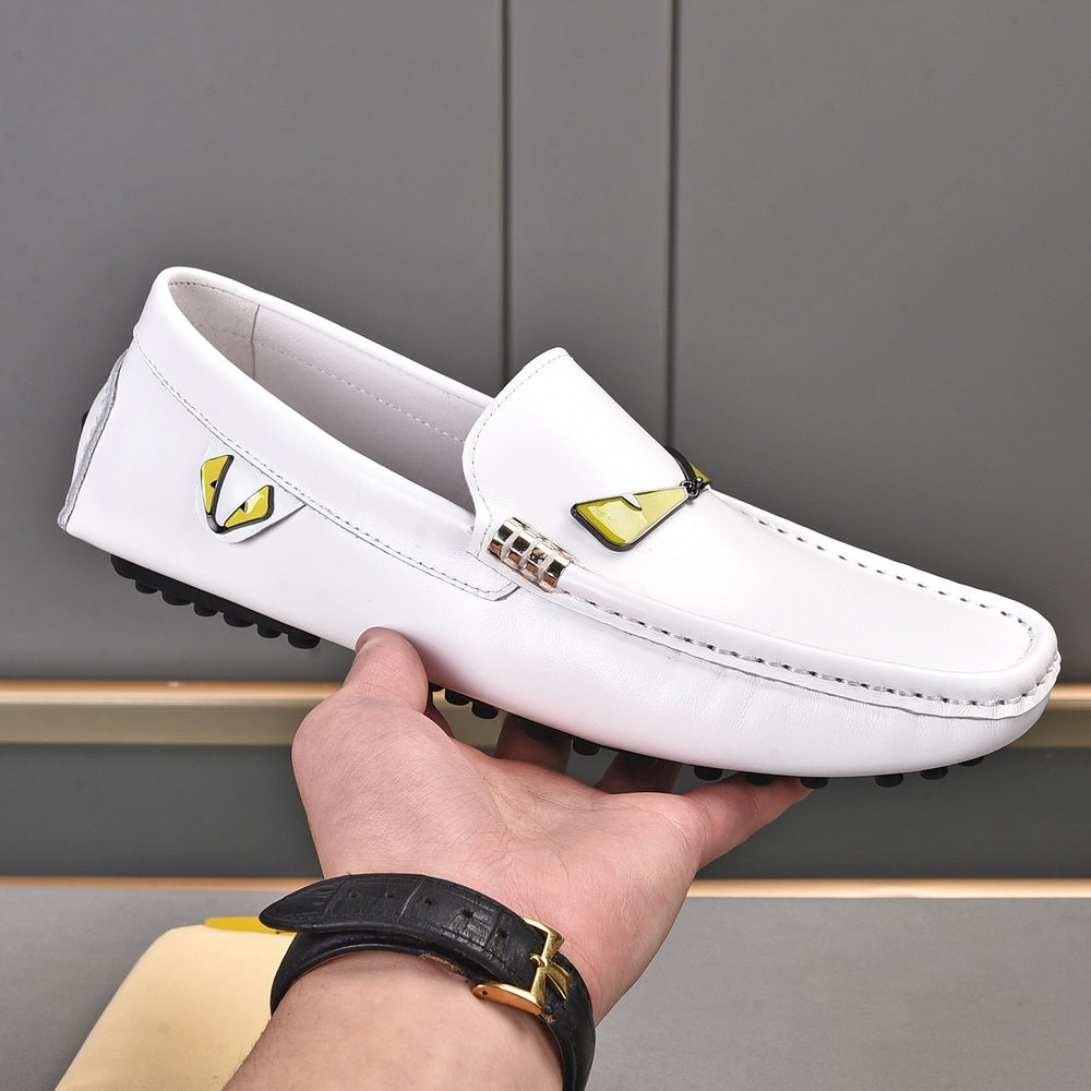 FENDI Men's Loafers - 419335 - Black