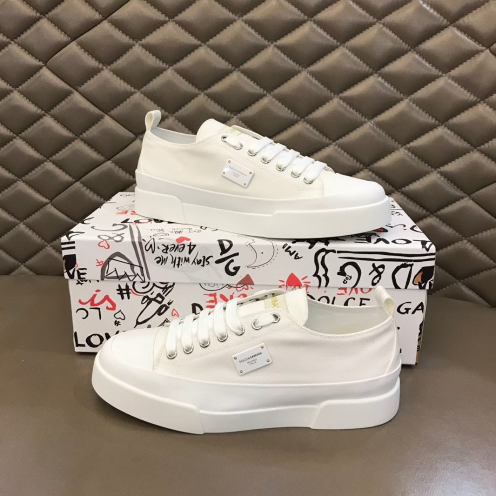 P170[玫瑰][玫瑰]，2021冬季新款Dolce＆Gabbana/顶级原单 Size：38-45 DG重工系列，进口原版防水帆布，撞色设计超好看，精致奢华，超A级别！版型对比专柜正品，丝毫不差！ #382583 - image 3