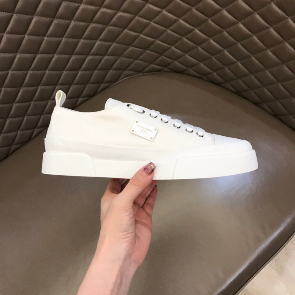 P170[玫瑰][玫瑰]，2021冬季新款Dolce＆Gabbana/顶级原单 Size：38-45 DG重工系列，进口原版防水帆布，撞色设计超好看，精致奢华，超A级别！版型对比专柜正品，丝毫不差！ #382583 - image 6