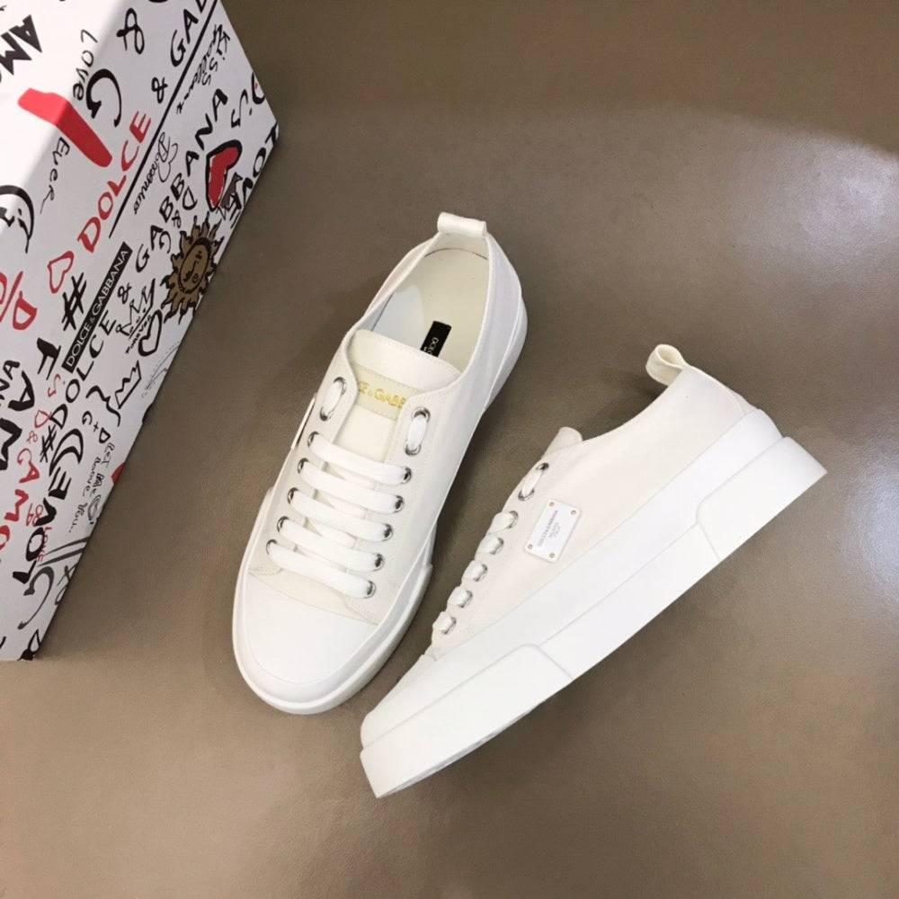 P170[玫瑰][玫瑰]，2021冬季新款Dolce＆Gabbana/顶级原单 Size：38-45 DG重工系列，进口原版防水帆布，撞色设计超好看，精致奢华，超A级别！版型对比专柜正品，丝毫不差！ #382583 - image 2
