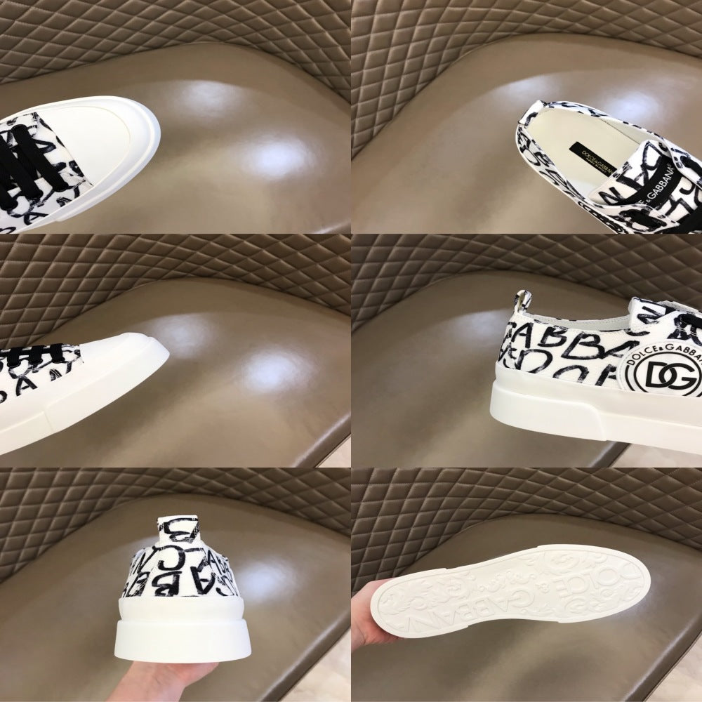 P170[玫瑰][玫瑰]，2021冬季新款Dolce＆Gabbana/顶级原单 Size：38-45 DG重工系列，进口原版防水帆布，撞色设计超好看，精致奢华，超A级别！版型对比专柜正品，丝毫不差！ #382585 - image 9