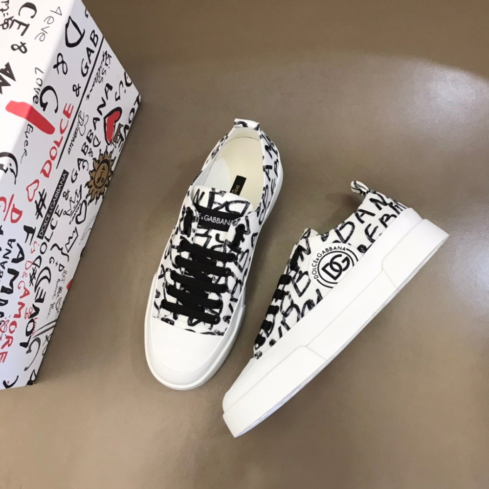 P170[玫瑰][玫瑰]，2021冬季新款Dolce＆Gabbana/顶级原单 Size：38-45 DG重工系列，进口原版防水帆布，撞色设计超好看，精致奢华，超A级别！版型对比专柜正品，丝毫不差！ #382585 - image 2