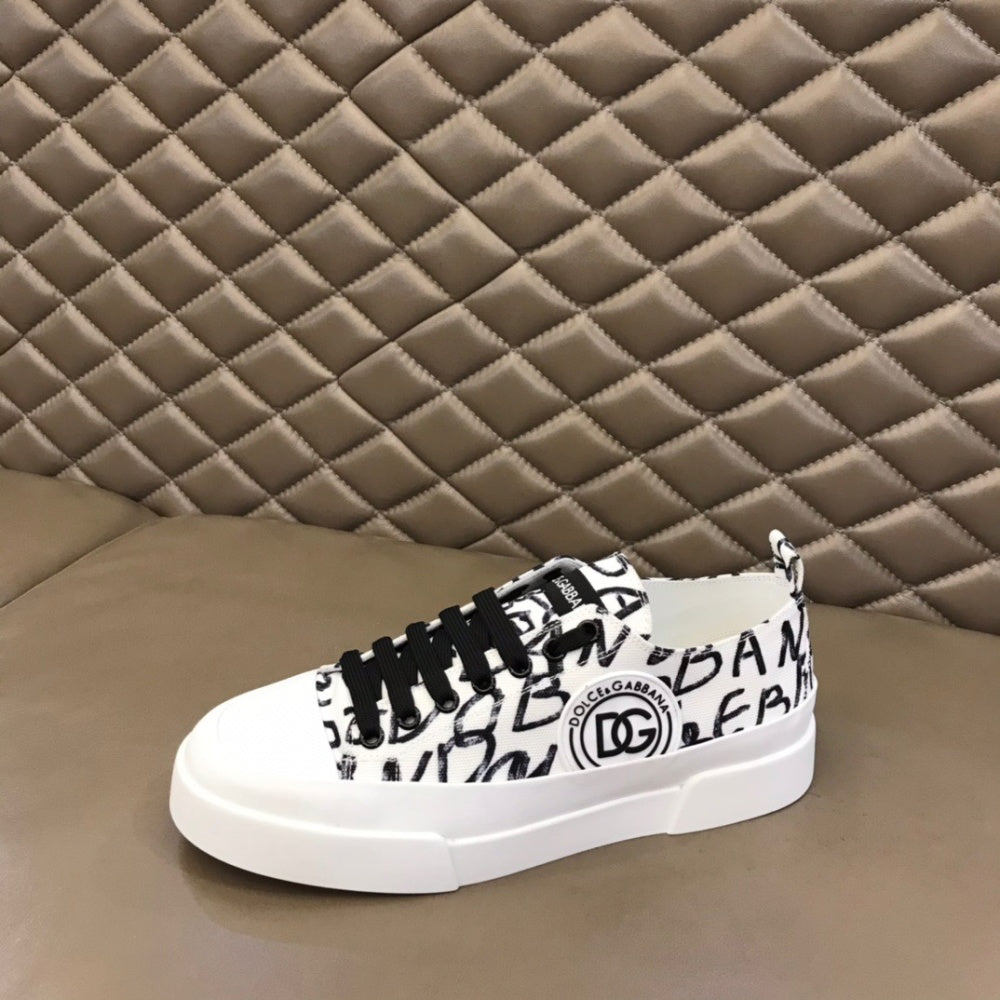 P170[玫瑰][玫瑰]，2021冬季新款Dolce＆Gabbana/顶级原单 Size：38-45 DG重工系列，进口原版防水帆布，撞色设计超好看，精致奢华，超A级别！版型对比专柜正品，丝毫不差！ #382585 - image 5