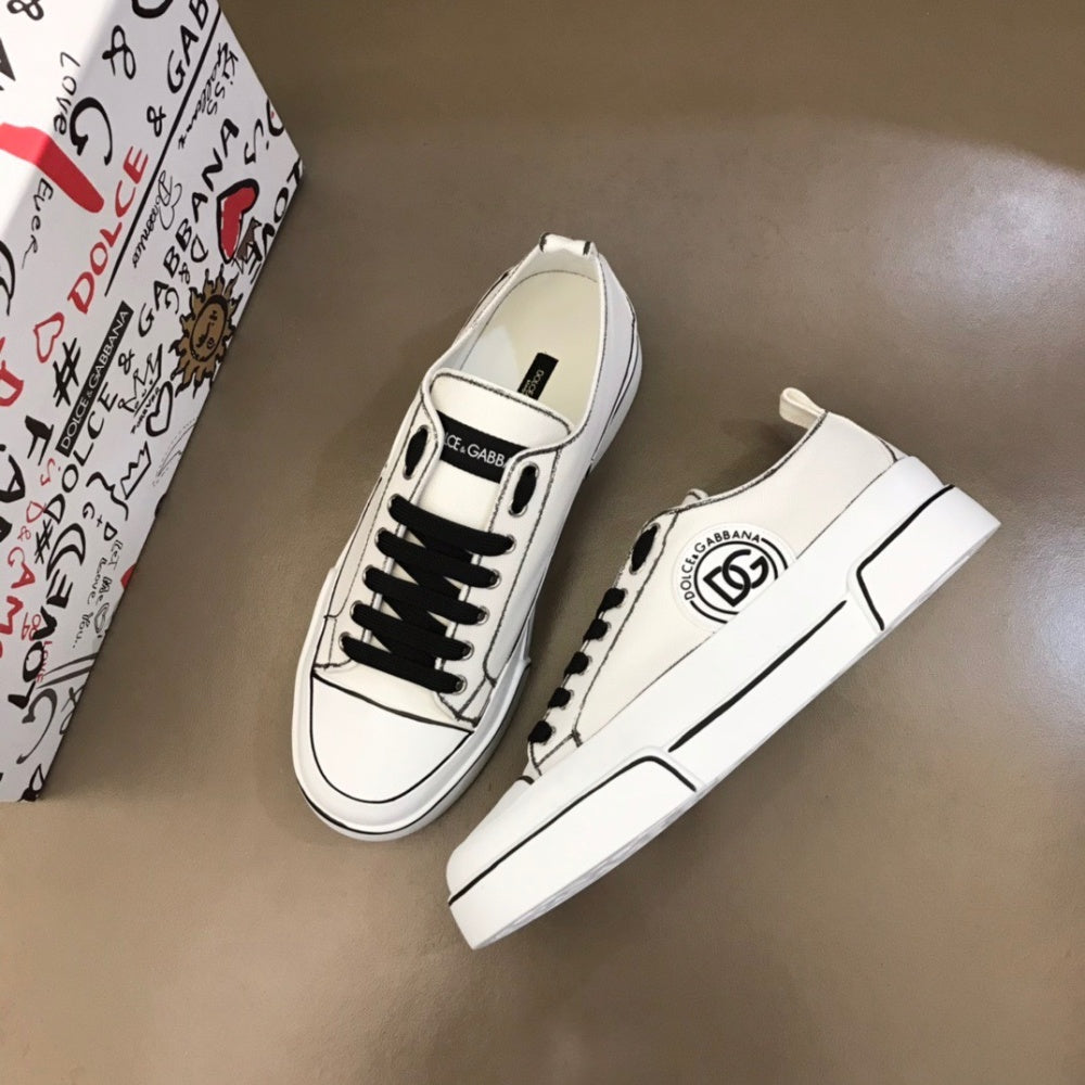 P170[玫瑰][玫瑰]，2021冬季新款Dolce＆Gabbana/顶级原单 Size：38-45 DG重工系列，进口原版防水帆布，撞色设计超好看，精致奢华，超A级别！版型对比专柜正品，丝毫不差！ #382586 - image 2