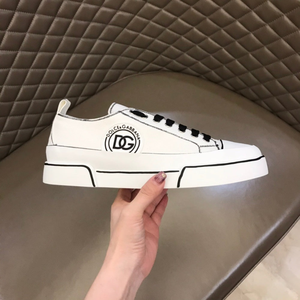 P170[玫瑰][玫瑰]，2021冬季新款Dolce＆Gabbana/顶级原单 Size：38-45 DG重工系列，进口原版防水帆布，撞色设计超好看，精致奢华，超A级别！版型对比专柜正品，丝毫不差！ #382586 - image 6