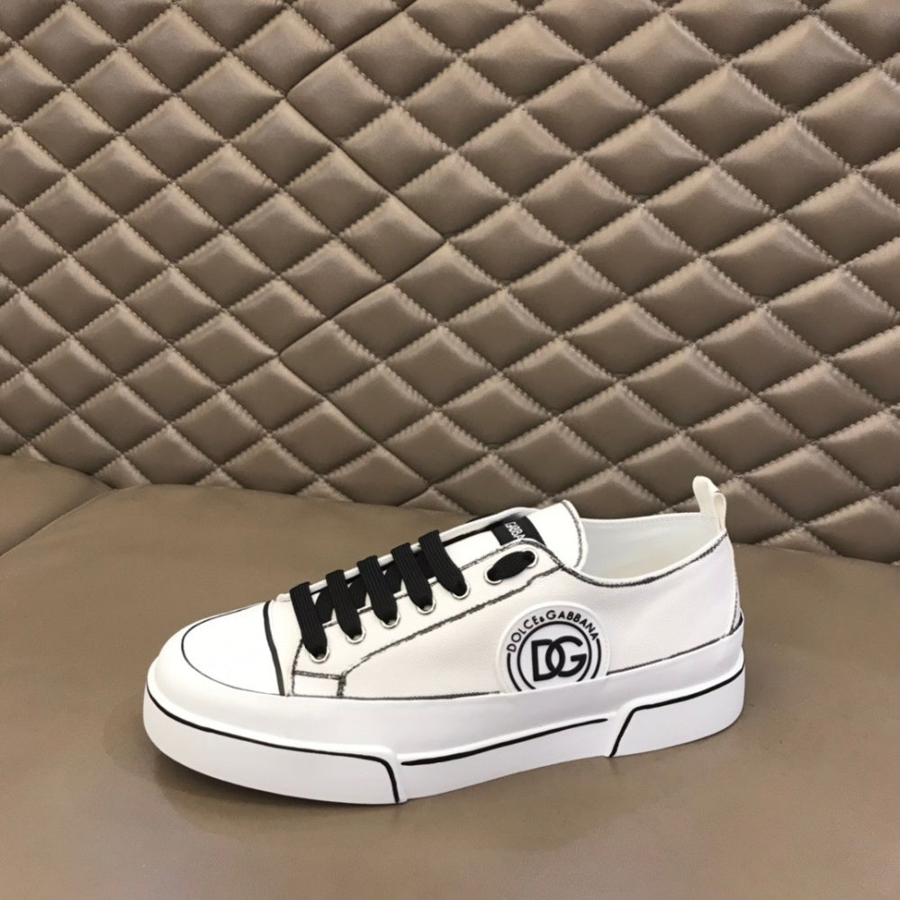 P170[玫瑰][玫瑰]，2021冬季新款Dolce＆Gabbana/顶级原单 Size：38-45 DG重工系列，进口原版防水帆布，撞色设计超好看，精致奢华，超A级别！版型对比专柜正品，丝毫不差！ #382586 - image 5