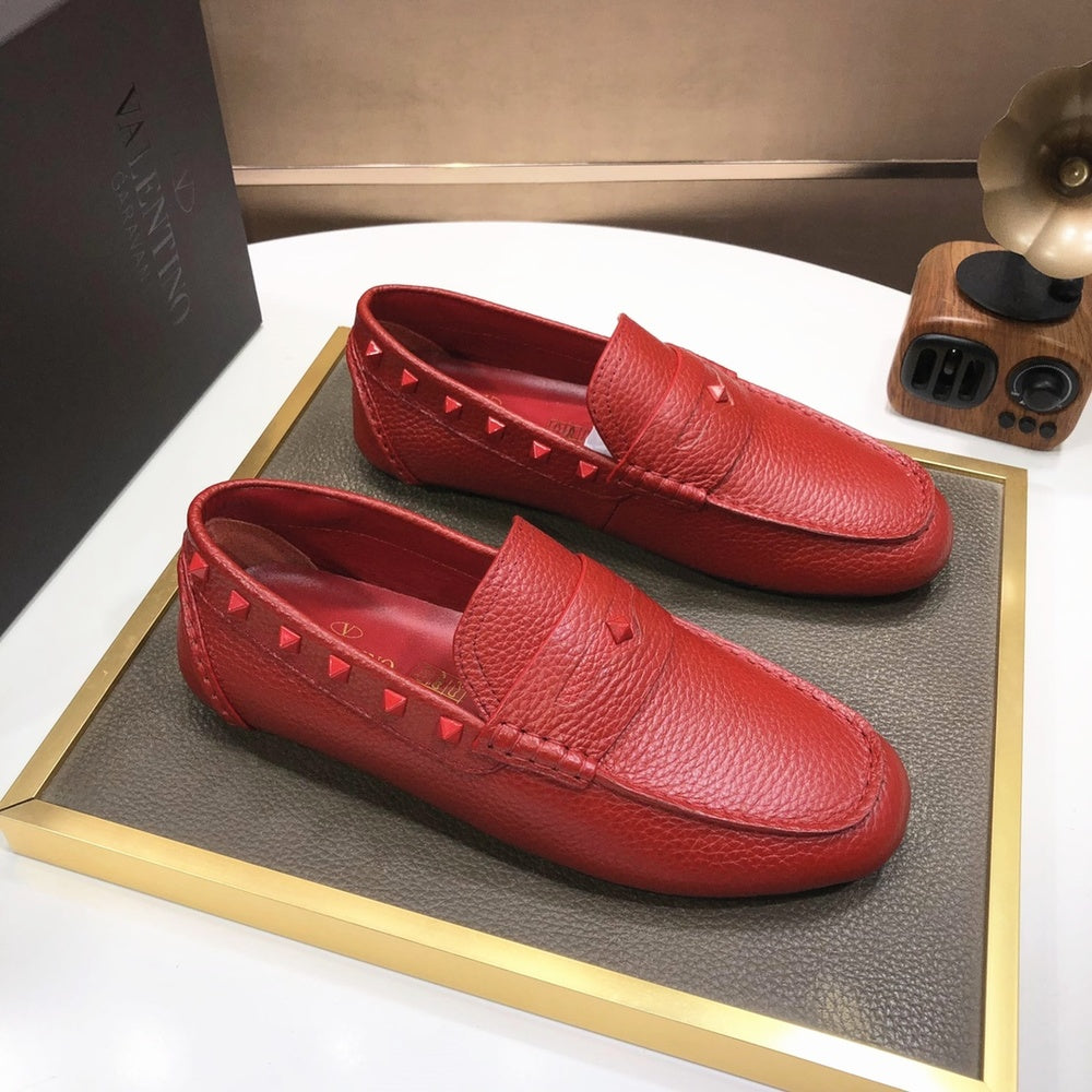 Valentino Leather Sneakers Style 432254