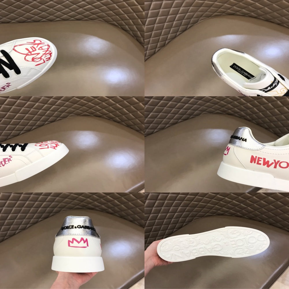 P200[玫瑰][玫瑰]，2022春夏新款Dolce＆Gabbana/顶级原单 Size：38-45 DG重工系列，进口原版小牛皮，撞色设计超好看，5D打印，精致奢华，超A级别！版型对比专柜正品，丝毫不差！ #382589 - image 9