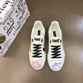 P200[玫瑰][玫瑰]，2022春夏新款Dolce＆Gabbana/顶级原单 Size：38-45 DG重工系列，进口原版小牛皮，撞色设计超好看，5D打印，精致奢华，超A级别！版型对比专柜正品，丝毫不差！ #382589 - image 1