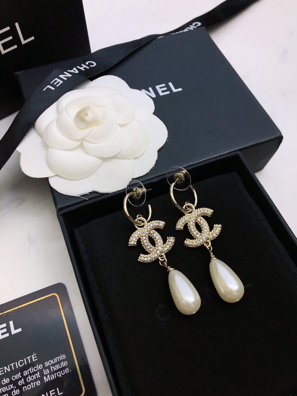 CHANEL P55 Earrings