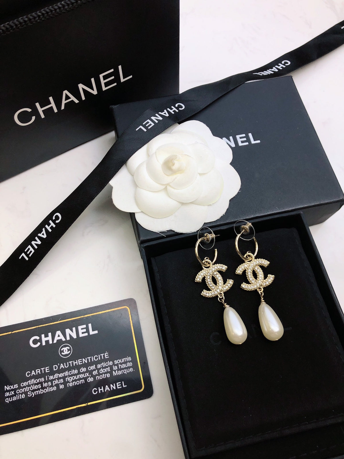 CHANEL P55 Earrings