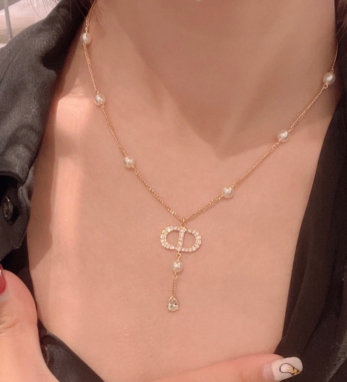 SWAROVSKI Pearl Crystal Necklace