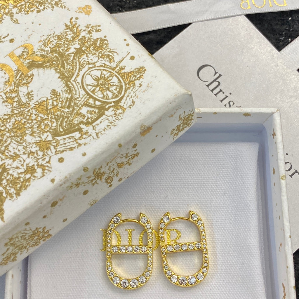 DIOR Crystal Earrings