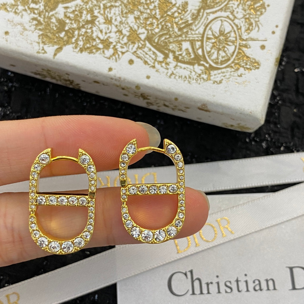 DIOR Crystal Earrings