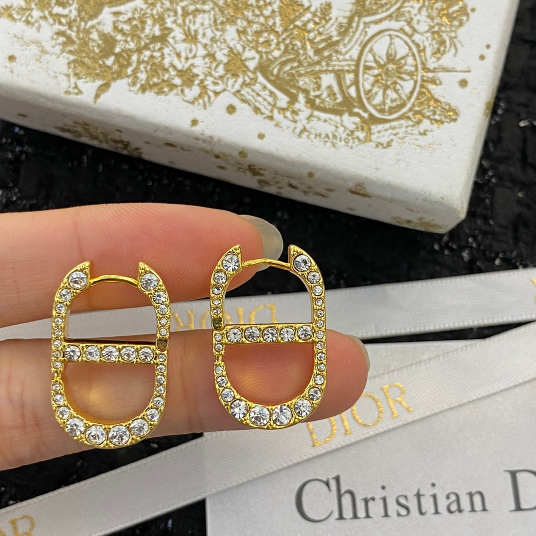 DIOR Crystal Earrings