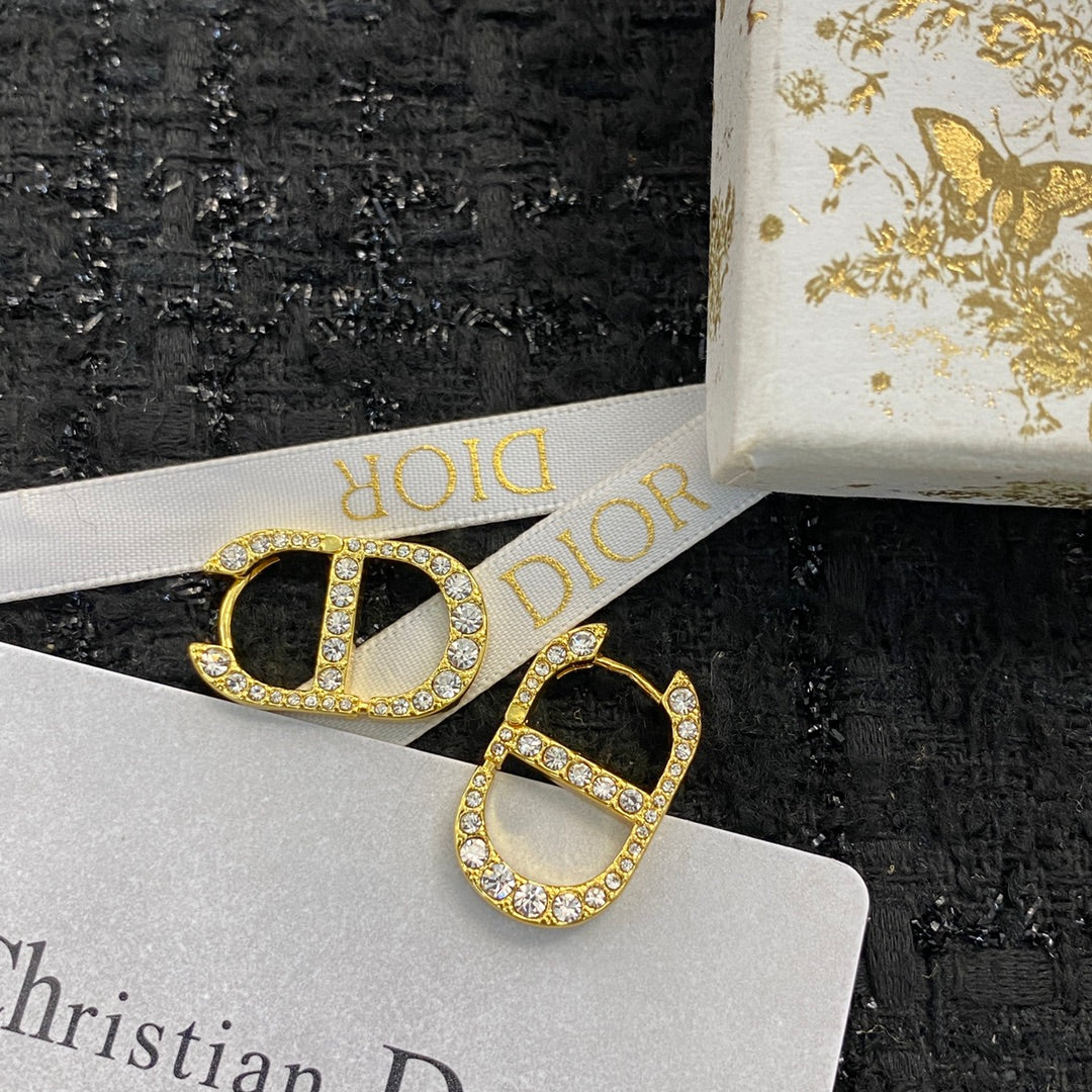 DIOR Crystal Earrings