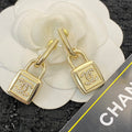 CHANEL Double-C Vintage Earrings