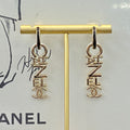 CHANEL Enamel Earrings
