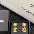 CHANEL Pearl Double-C Vintage Pendant Necklace