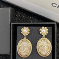 CHANEL Double-C Vintage Pendant Necklace