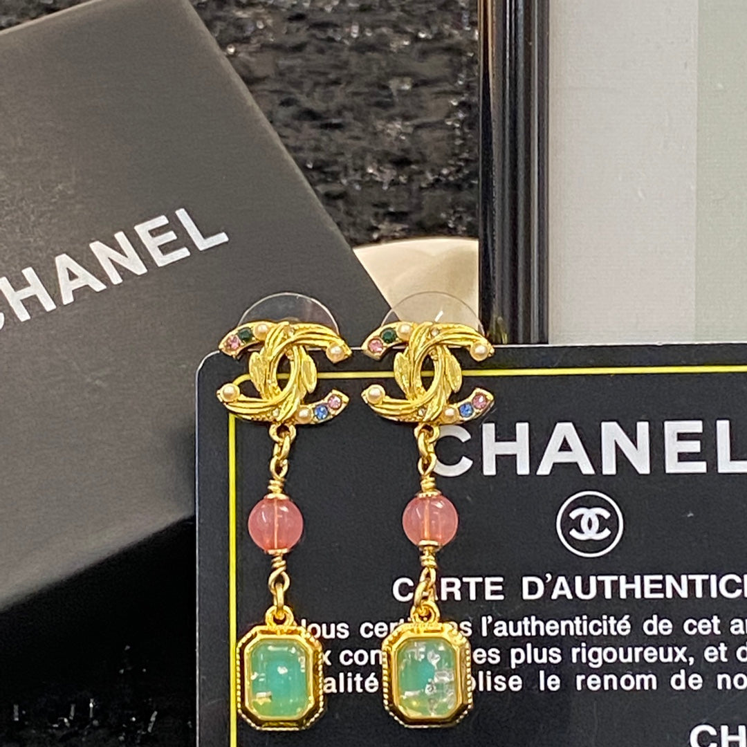CHANEL Double-C Vintage Pendant Necklace