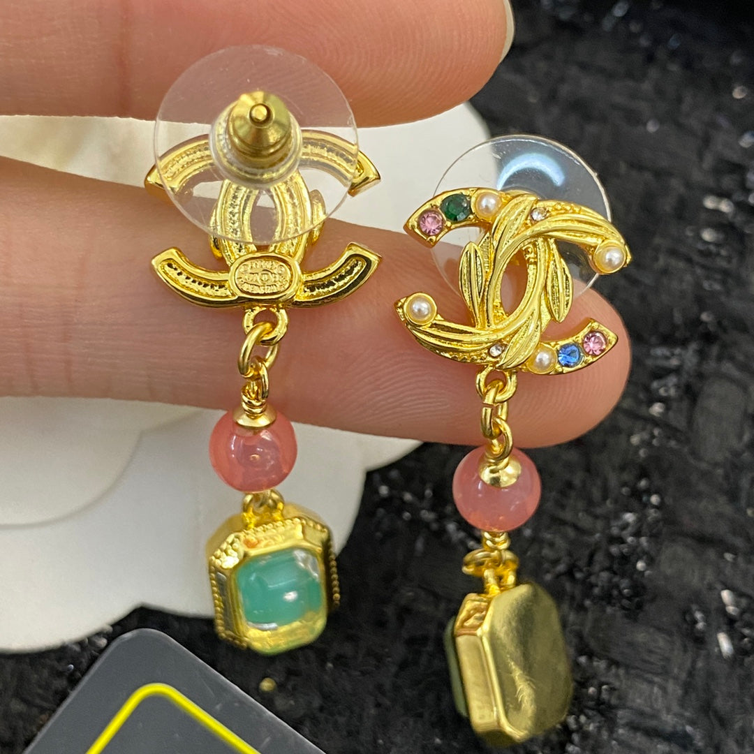 CHANEL Double-C Vintage Pendant Necklace