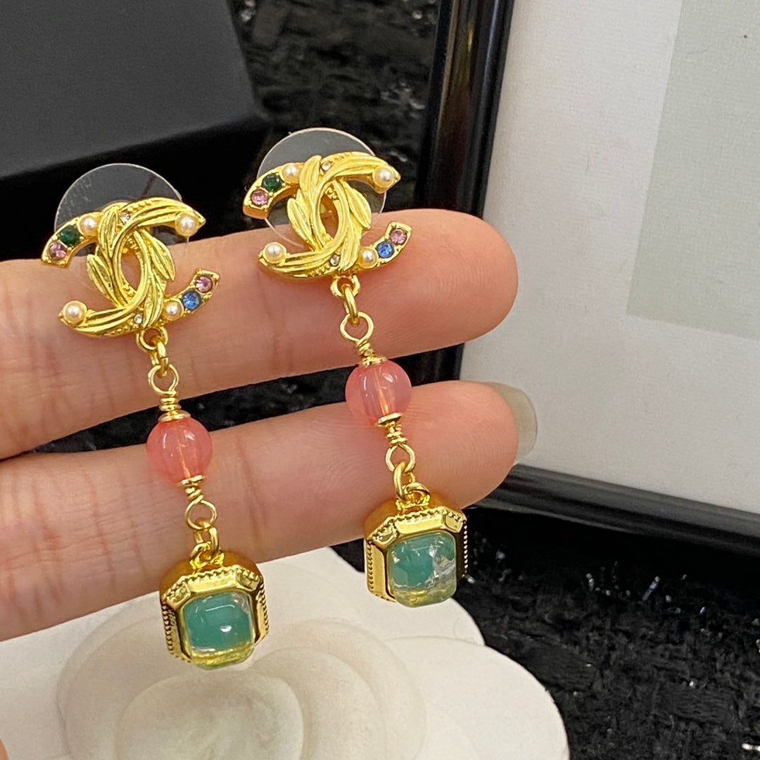 CHANEL Double-C Vintage Pendant Necklace