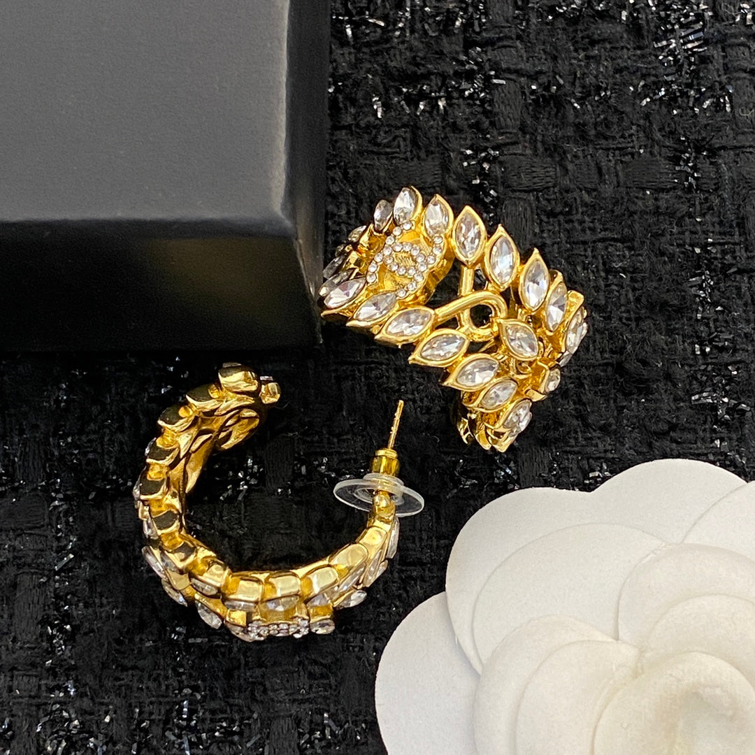 CHANEL Double-C Earrings