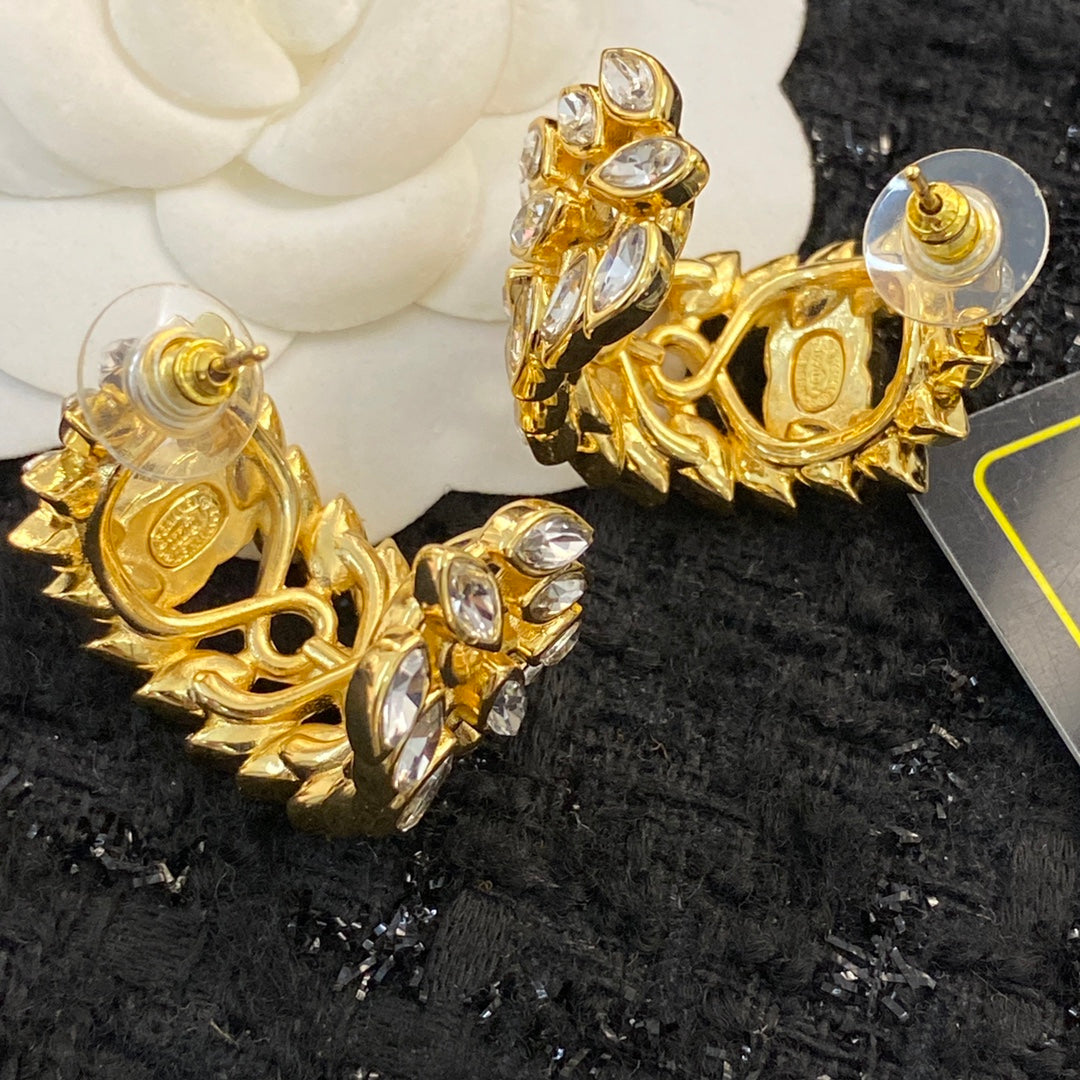 CHANEL Double-C Earrings