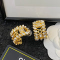 CHANEL Double-C Earrings