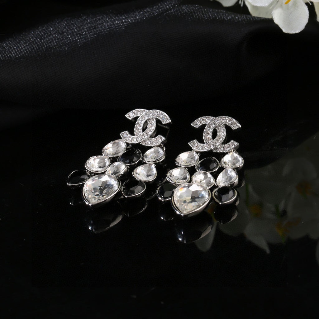 CHANEL P70 Crystal Earrings