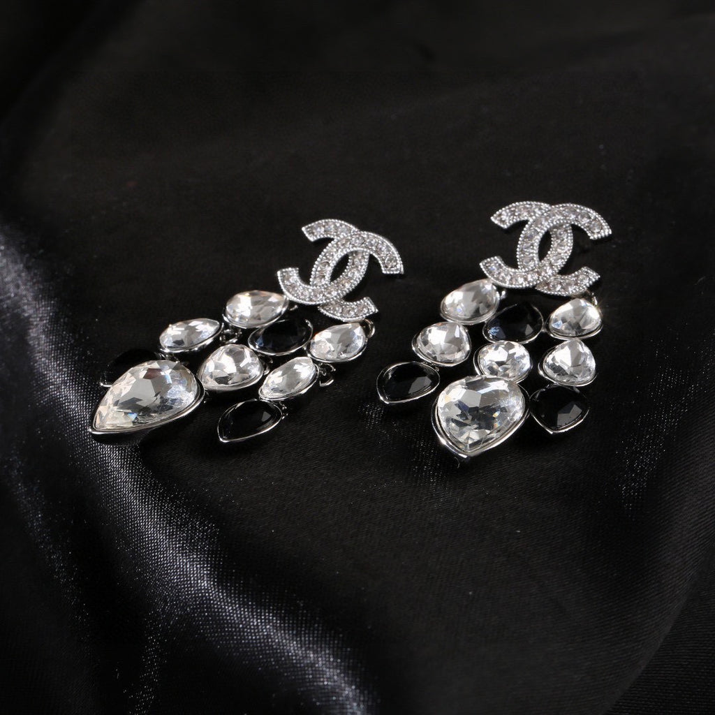 CHANEL P70 Crystal Earrings
