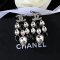 CHANEL P70 Crystal Earrings