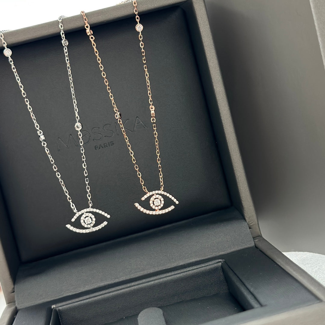 MESSIKA Gold-Tone Silver-Tone Rose Gold-Tone Necklace
