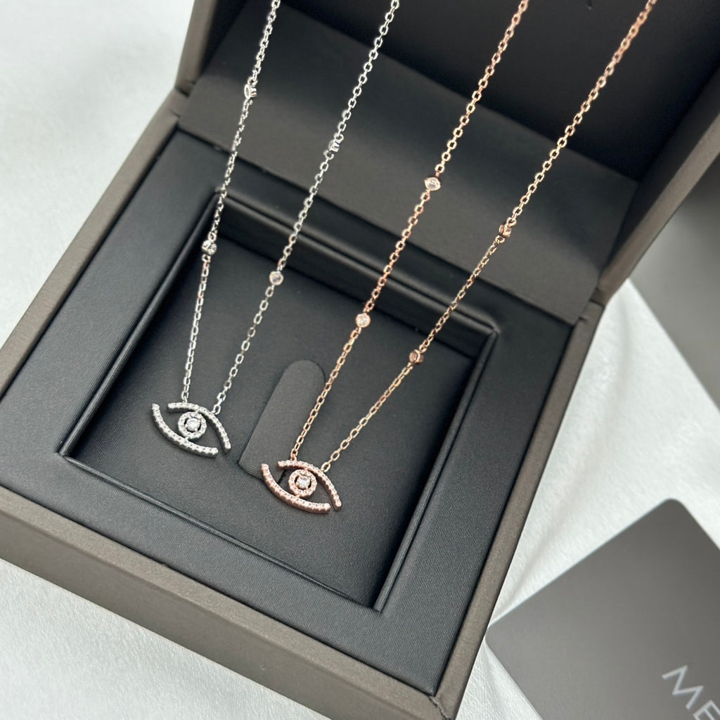 MESSIKA Gold-Tone Silver-Tone Rose Gold-Tone Necklace