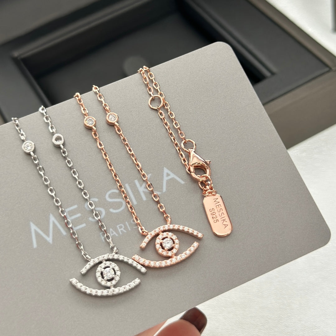 MESSIKA Gold-Tone Silver-Tone Rose Gold-Tone Necklace