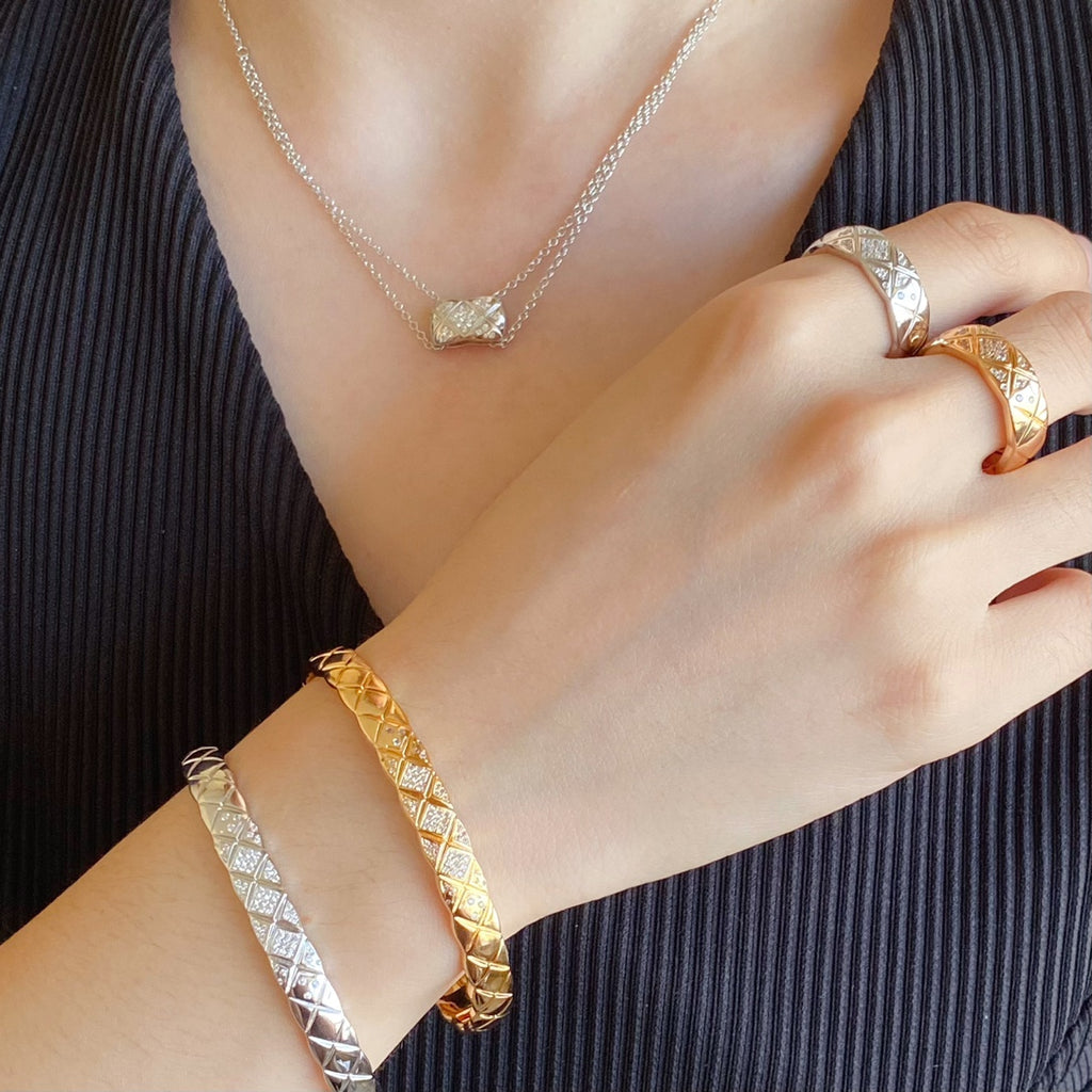 CHANEL P115 Crystal Necklace