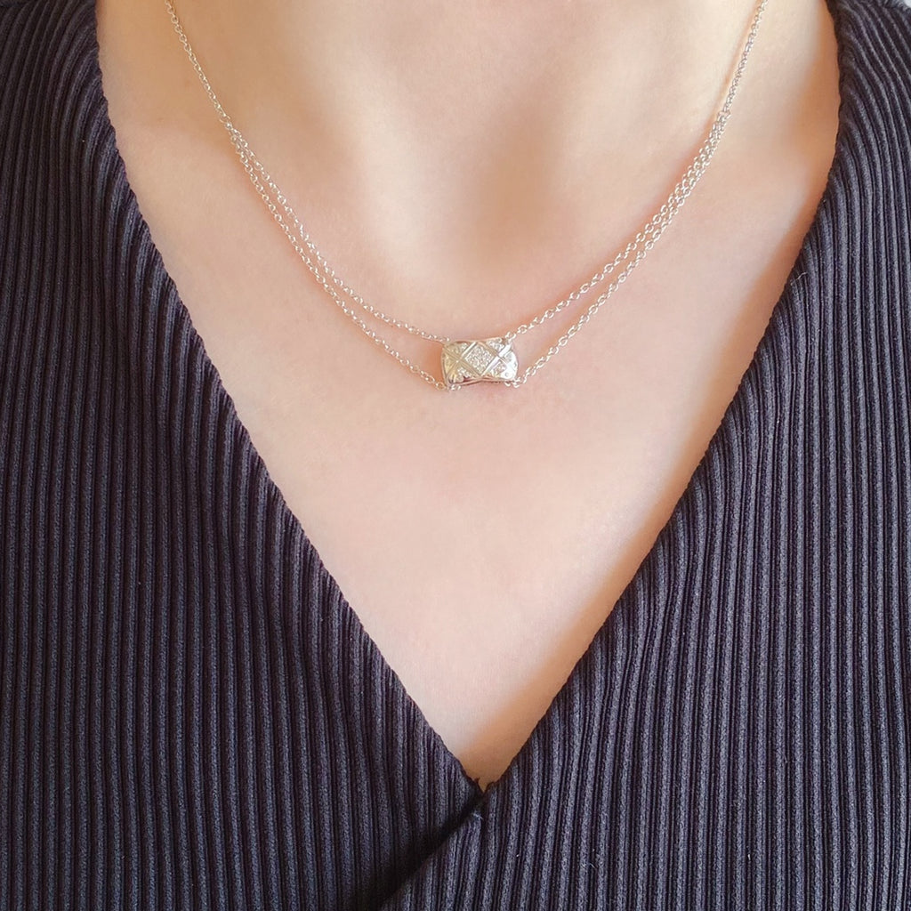 CHANEL P115 Crystal Necklace