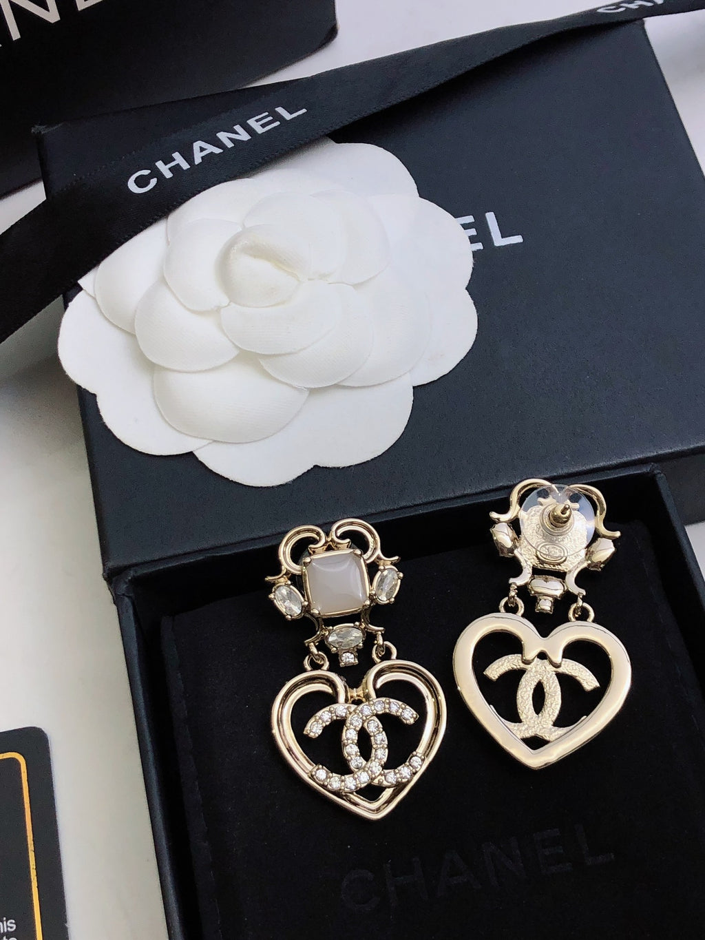 CHANEL Double-C Earrings