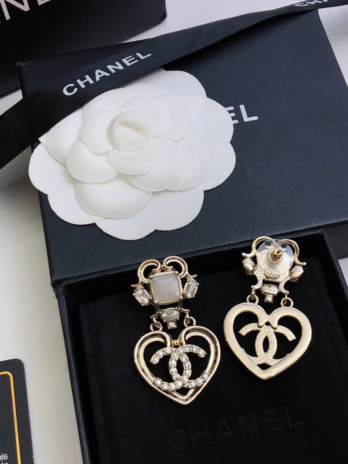 CHANEL Double-C Earrings