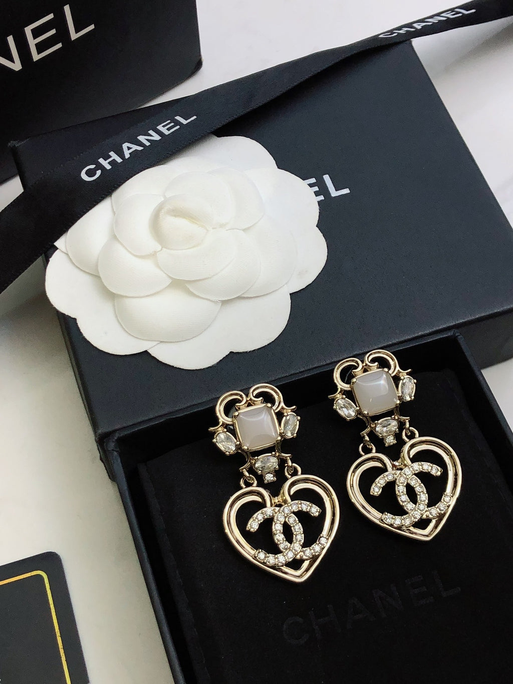 CHANEL Double-C Earrings