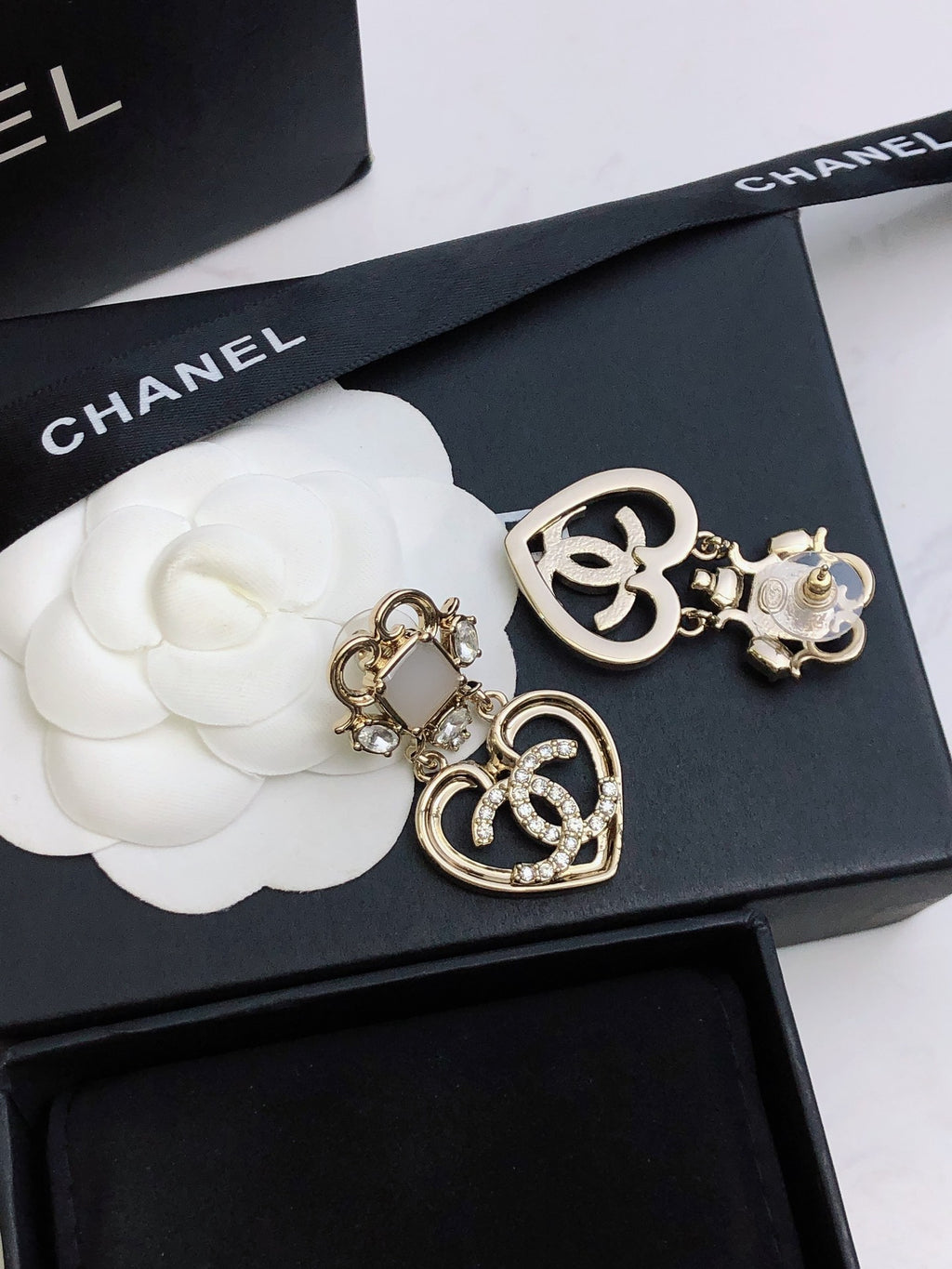 CHANEL Double-C Earrings